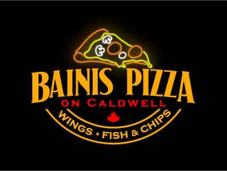 Bainis Pizza on Caldwell logo design by daywalker