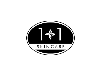 1 1 skincare logo design by Republik