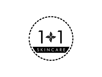 1 1 skincare logo design by Republik