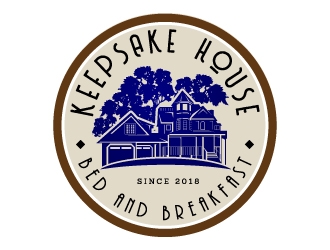 Keepsake House Bed and Breakfast logo design by jaize