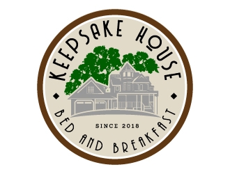 Keepsake House Bed and Breakfast logo design by jaize