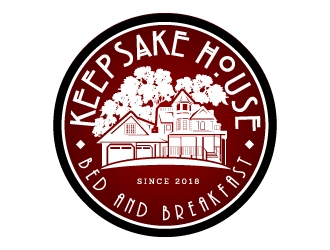 Keepsake House Bed and Breakfast logo design by jaize