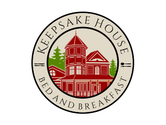 Keepsake House Bed and Breakfast logo design by cintoko