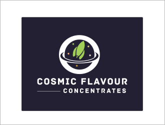 Cosmic Flavour Concentrates logo design by jmona