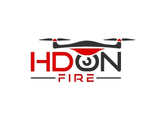 HD ON FIRE logo design by nexgen