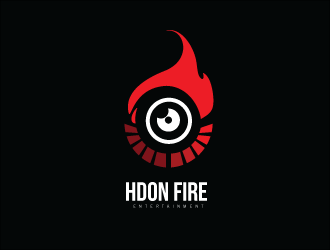 HD ON FIRE logo design by sidiq384