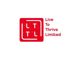 Live To Thrive Limited logo design by Gravity