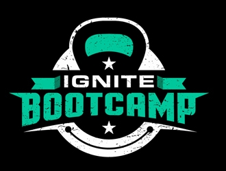 Ignite Bootcamp logo design by DreamLogoDesign