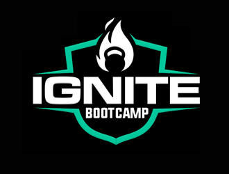 Ignite Bootcamp logo design by megalogos