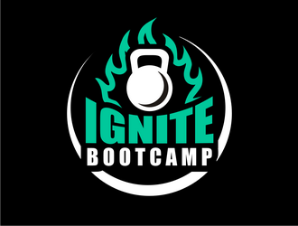 Ignite Bootcamp logo design by haze