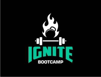 Ignite Bootcamp logo design by wongndeso