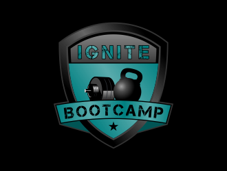 Ignite Bootcamp logo design by Kruger
