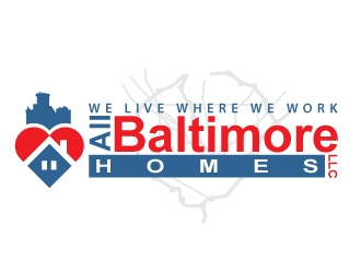All Baltimore Homes LLC logo design by uttam