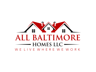 All Baltimore Homes LLC logo design by pakNton