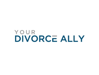 Your Divorce Ally logo design by labo