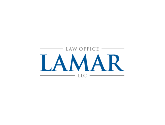 Lamar Law Office, LLC logo design by L E V A R