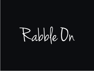 Rabble On logo design by logitec