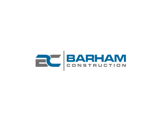 Barham construction logo design by rief