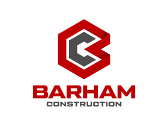 Barham construction logo design by VhienceFX