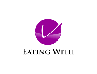 Eating With V logo design by BintangDesign