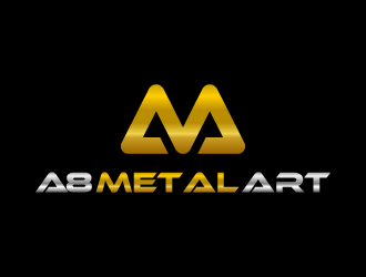 A8 Metal Art logo design by BrightARTS