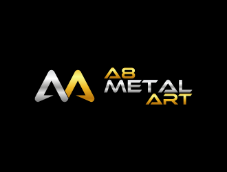 A8 Metal Art logo design by BrightARTS