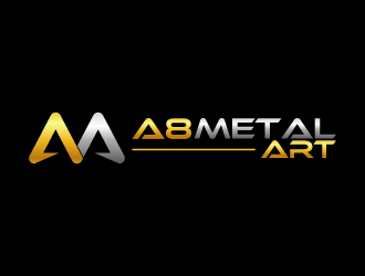 A8 Metal Art logo design by BrightARTS