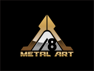 A8 Metal Art logo design by bosbejo