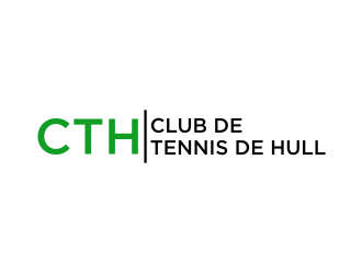Club de tennis de Hull (CTH) logo design by dewipadi