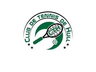 Club de tennis de Hull (CTH) logo design by uttam