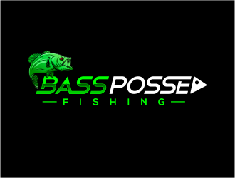 Bass Posse Fishing logo design by cholis18