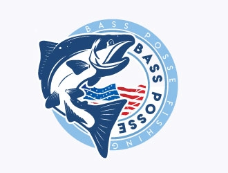 Bass Posse Fishing logo design by AYATA