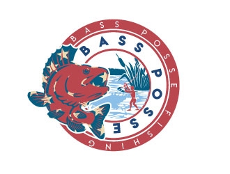 Bass Posse Fishing logo design by AYATA
