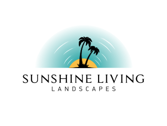 Sunshine Living Landscapes logo design by MagnetDesign
