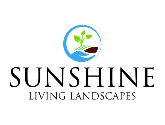 Sunshine Living Landscapes logo design by jetzu