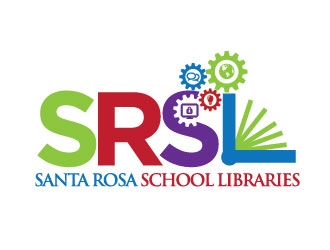 Santa Rosa School Libraries logo design by moomoo