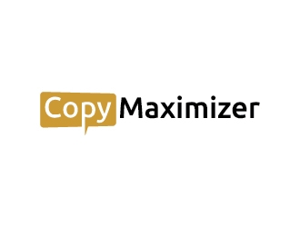 Copy Maximizer   logo design by udinjamal