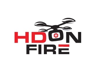 HD ON FIRE logo design by MarkindDesign