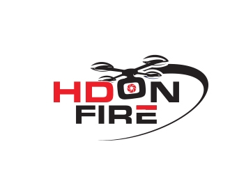 HD ON FIRE logo design by MarkindDesign
