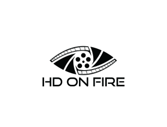 HD ON FIRE logo design by dasam