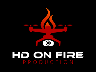 HD ON FIRE logo design by JessicaLopes
