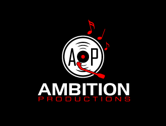 Ambition Productions logo design by THOR_