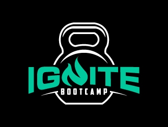 Ignite Bootcamp logo design by jaize
