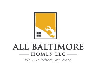 All Baltimore Homes LLC logo design by jafar