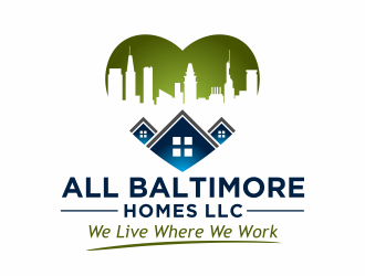 All Baltimore Homes LLC logo design by agus