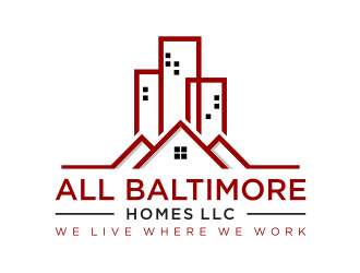 All Baltimore Homes LLC logo design by dewipadi