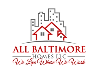 All Baltimore Homes LLC logo design by samueljho