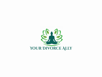 Your Divorce Ally logo design by giphone