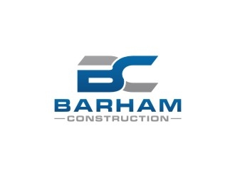 Barham construction logo design by bricton