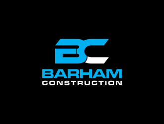 Barham construction logo design by haidar